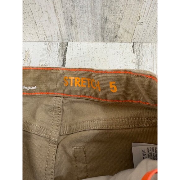 Crewcuts Boys Khaki Corduroy Pants Sz 5 Tan Cords - Picture 5 of 14
